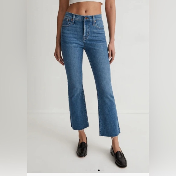 Madewell Petite Kick Out Jeans SZ 28P - Picture 1 of 9